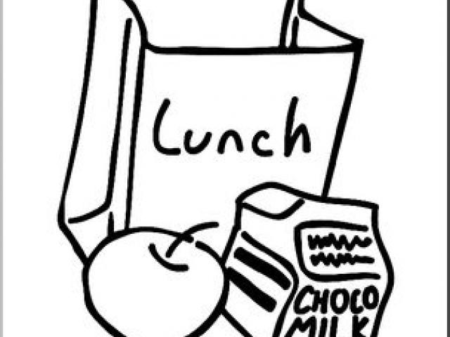 640x480 Lunch Box Clipart Drawing