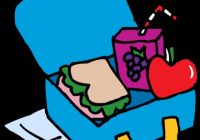 200x140 Lunch Bag Clipart Drawing Of Lunch Bag With An Apple And Chocolate