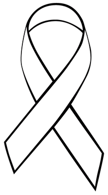 222x400 Cancer Ribbon Cut Out And Use As Stencil Also Make Size Bigger