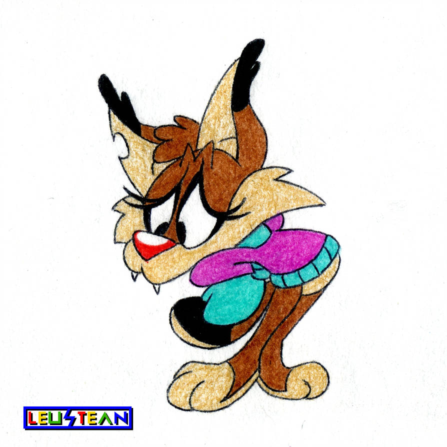 894x894 Neon Lynx Drawing Request