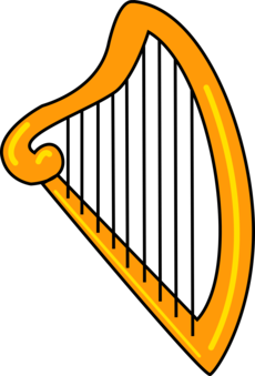 230x339 lyre drawing musical instruments string instruments cc0