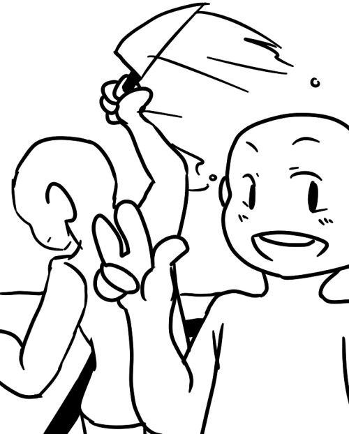 500x622 Psh, Bet I'm The One With The Knife Drawing Prompts Draw