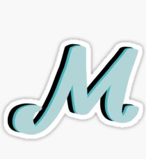 210x230 Letter M Drawing Stickers Redbubble