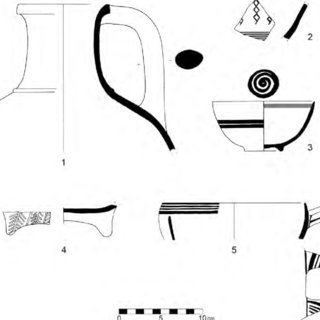 320x320 selected pottery from area a, pit v