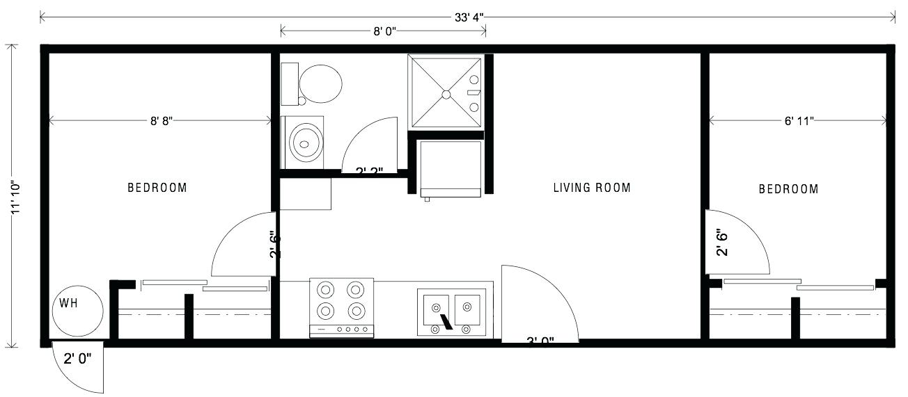1304x571 Draw Floor Plans