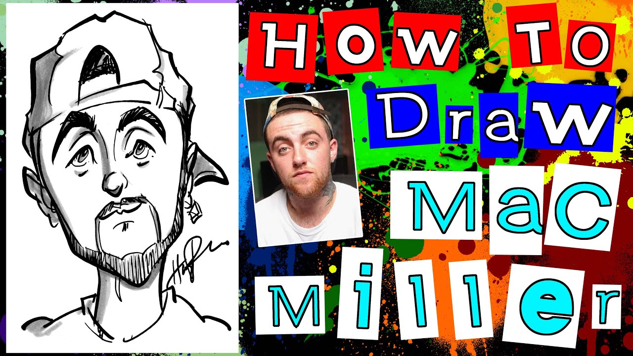 1280x720 How To Draw A Quick Caricature Mac Miller