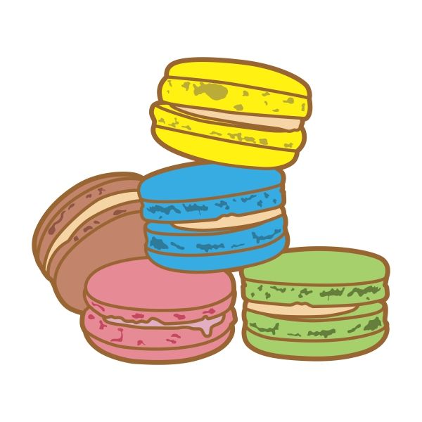 Macaron Drawing | Free download on ClipArtMag