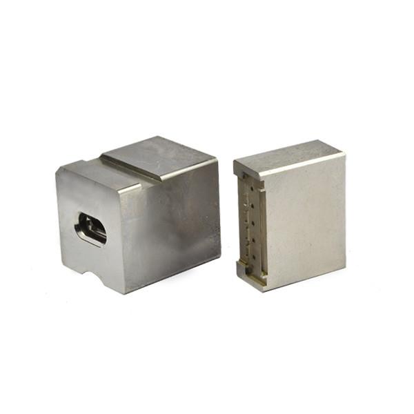 600x600 irregular shape wire edm mold parts according to drawing machining