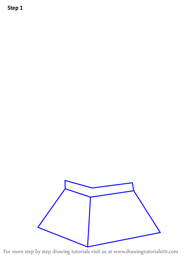 600x846 Learn How To Draw Mini Eiffel Tower