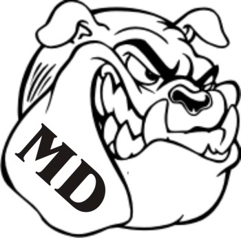 350x346 Mad Dog Drawing