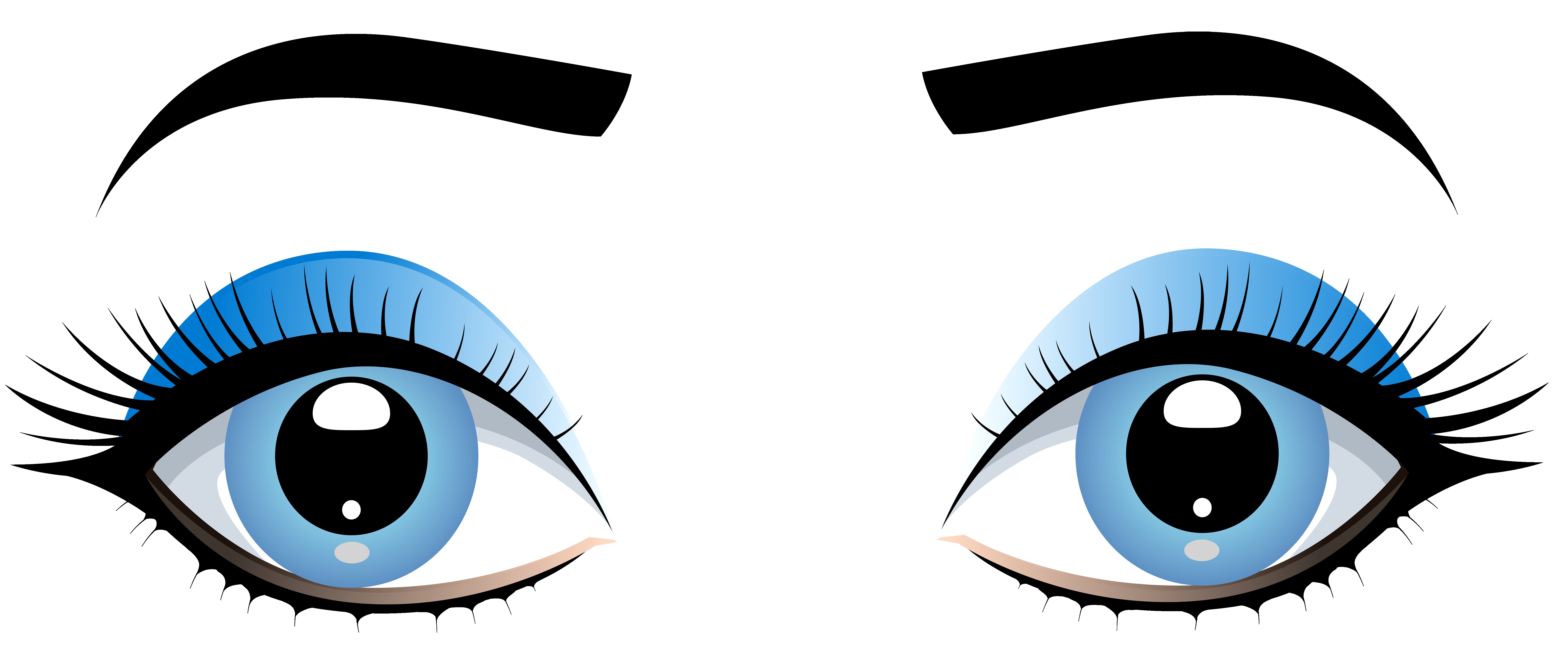 8000x3410 Looking Eyes Clip Art Black And White Mad Cartoon