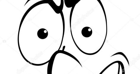 471x250 Angry Man Face Drawing Mad Emoji Simple Bear Easy Reference Bird