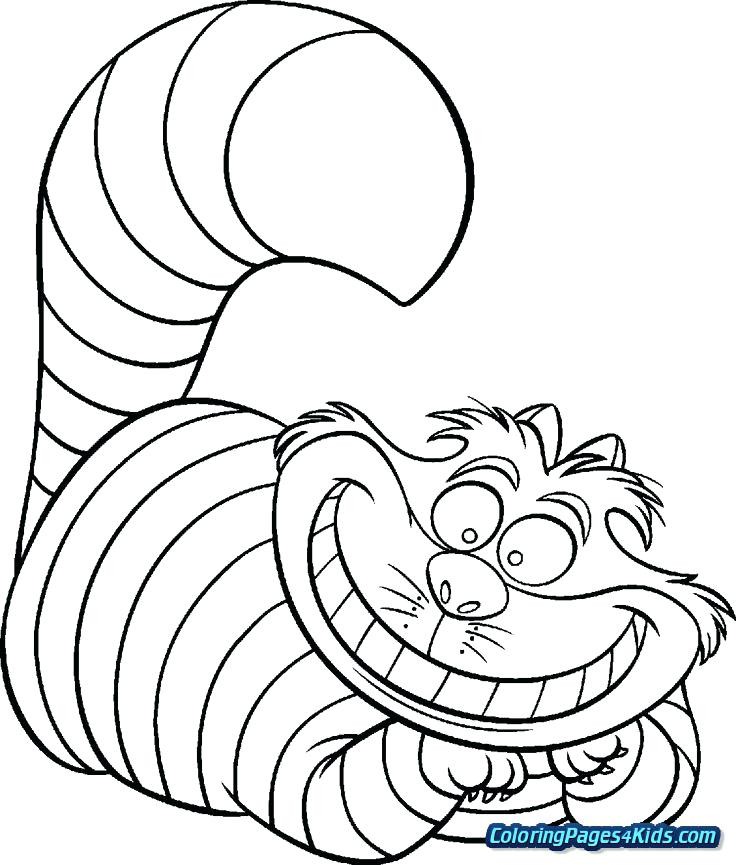 736x865 Alice In Wonderland Coloring