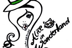 236x157 Baby Alice In Wonderland Drawing Castle Dormouse Mad Hatter Clock