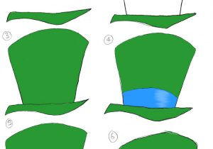 300x210 Disney Mad Hatter Hat Drawing Collection Of Alice