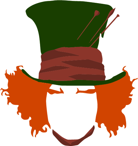 441x467 The'mad Hatter' Hat Pattern Fortuna Dey Fashion Design