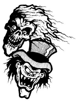 292x400 The Mordacious Art Of Patrick Kendall Mad Hatter Bonehead