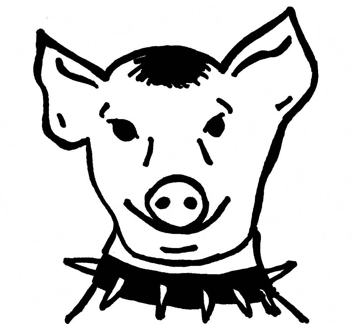 1225x1126 Babe Pig In The City