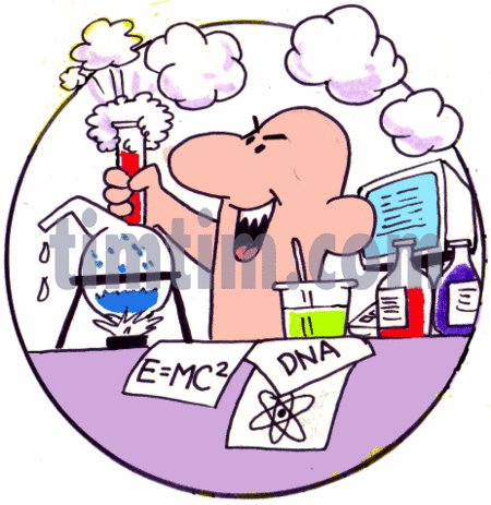 450x463 Free Drawing Of A Mad Scientist From The Category Occupations +