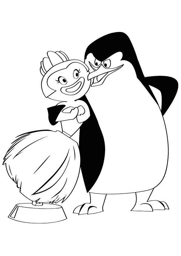595x842 Penguins Of Madagascar Coloring Pages Books