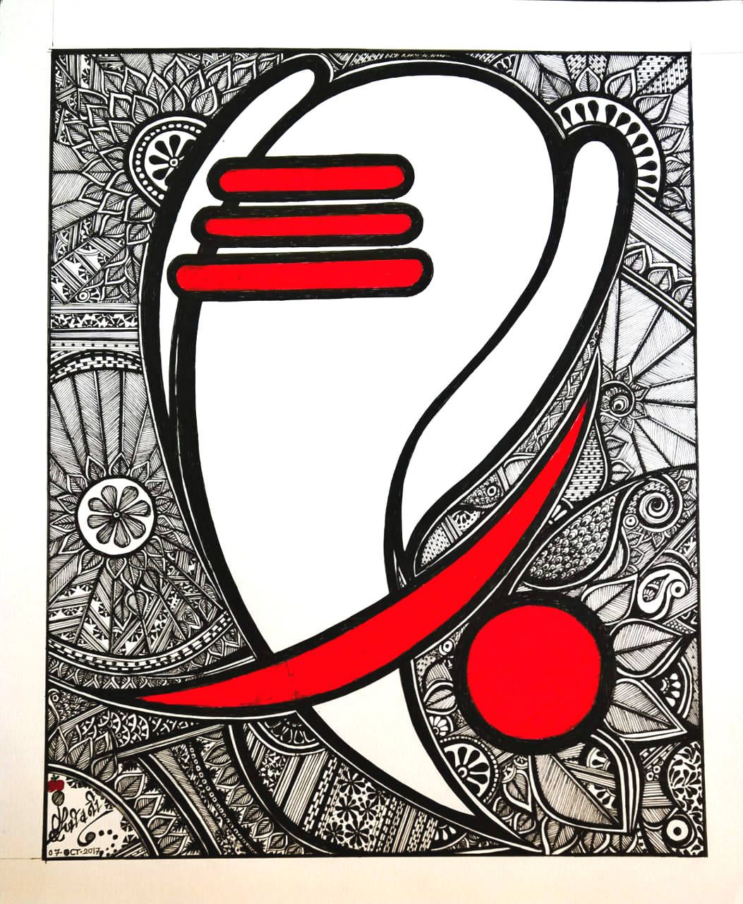 1053x1280 ganesha the hindu elephant god hinduism drawings