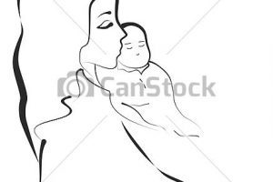 300x200 Madonna And Child Clipart Clipart Portal