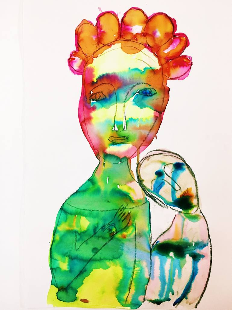 770x1027 Madonna Drawing