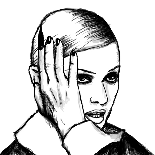 600x600 Madonna On Pantone Canvas Gallery