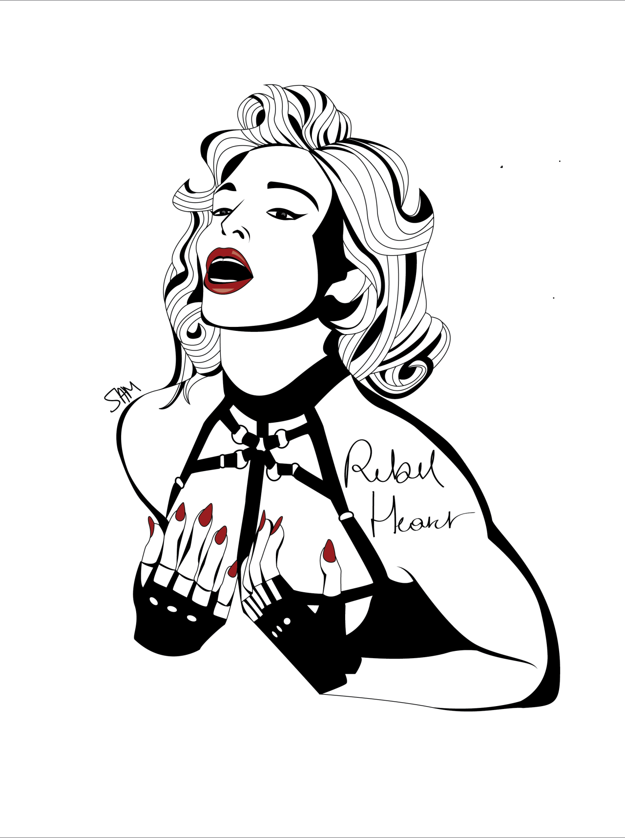 1280x1715 My Gaga Madonna Fanart