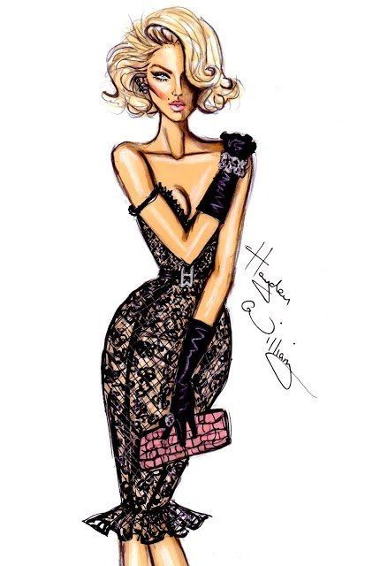 413x640 Extremly Hot Madonna Fashion Drawings Fashion Sketches