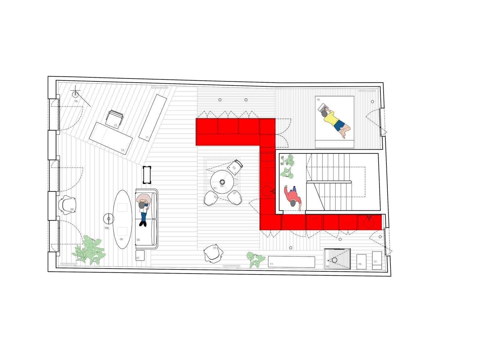 1600x1131 photo of in an art gallerist's bachelor pad in madrid