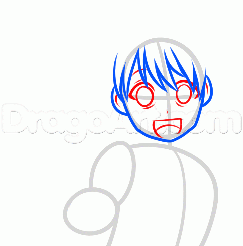 816x827 How To Draw Aladdin From Magi, Step