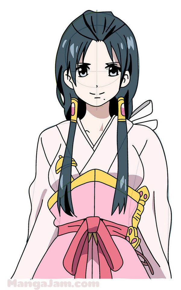 600x959 How To Draw Hakuei Ren From Magi Step