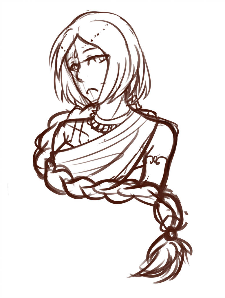 777x1029 Magi Oc Sketch