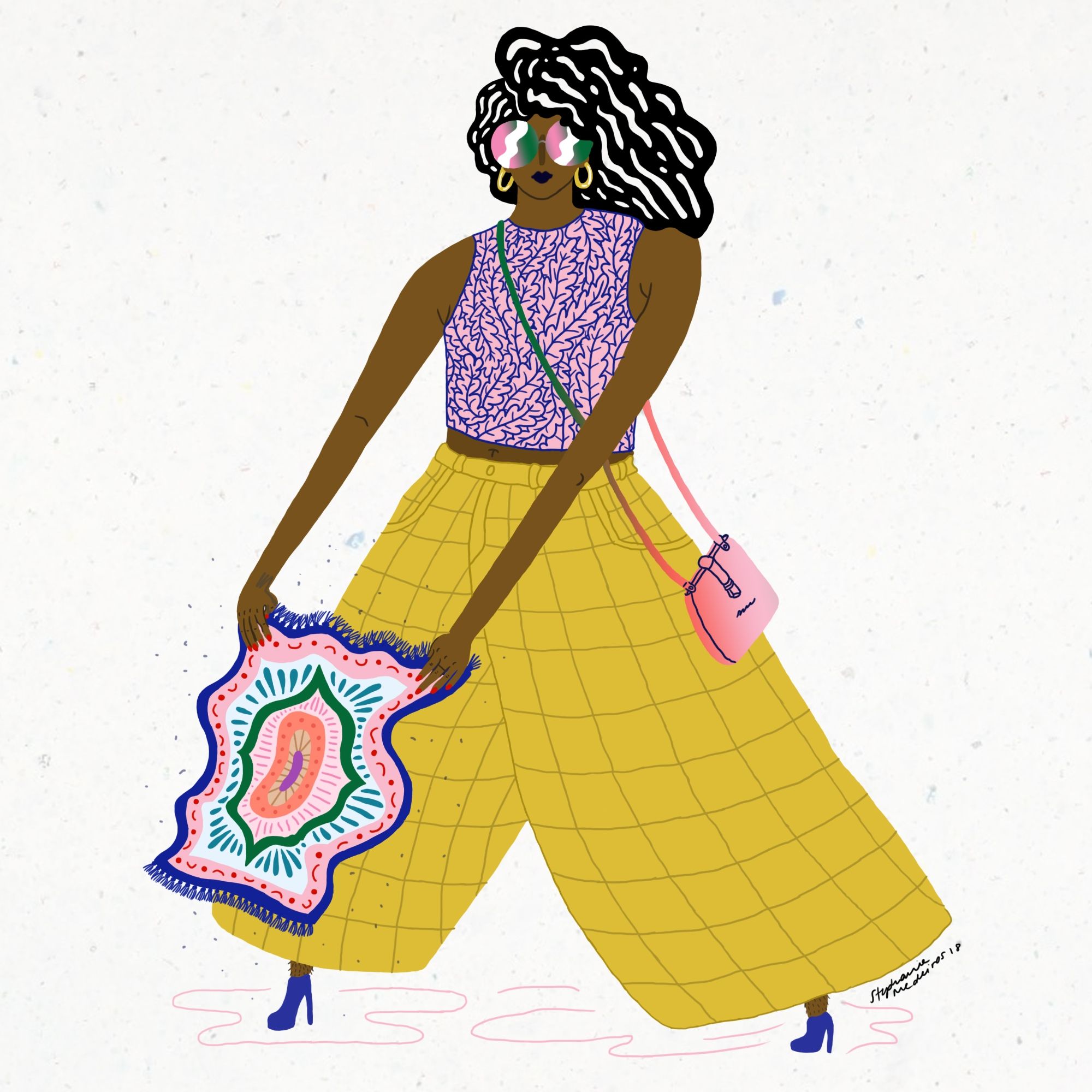 2000x2000 magic carpet stephanie medeiros, illustration magic