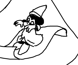 300x250 Princess Jasmine Kissing Mickey Mouse