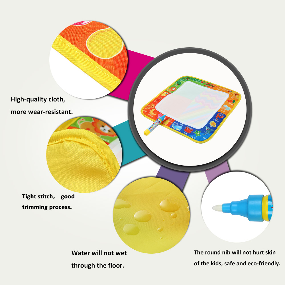 1000x1000 Drawing Toys Water Drawing Mat Ingooood Writing Doodle With Magic