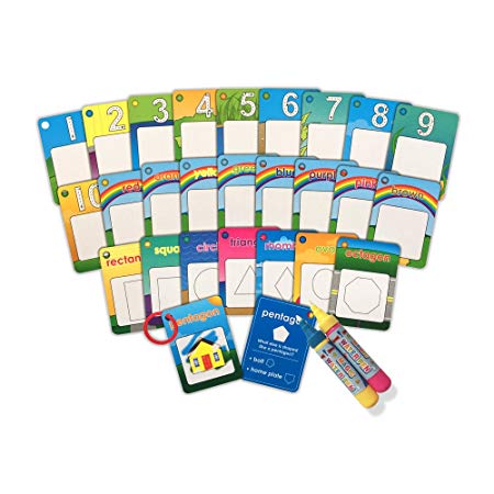 450x450 Doodle Word Cards With Color Box,my First Water Magic Word Cards