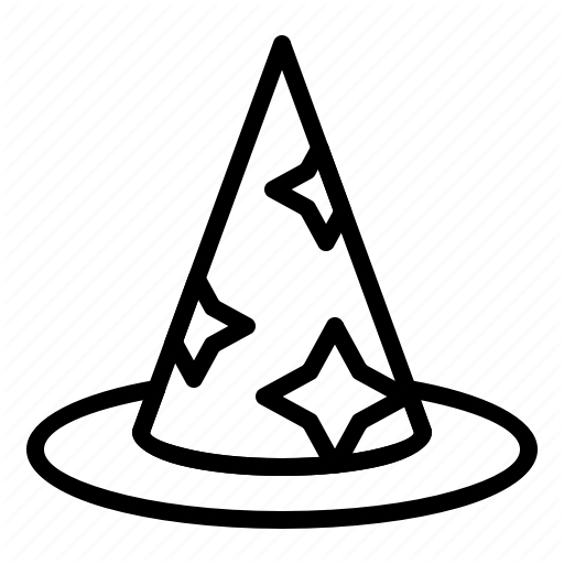 512x512 Drawing Witch Hat Transparent Png Clipart Free Download