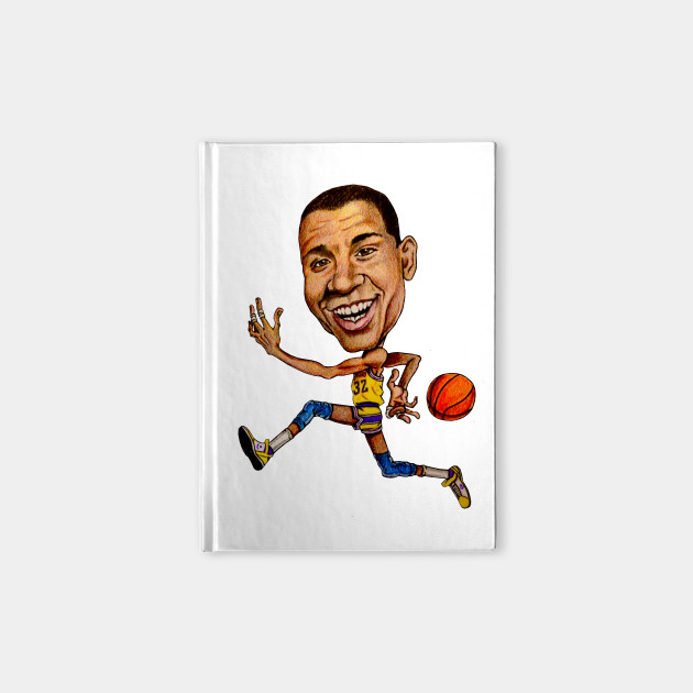 630x630 Magic Johnson Caricature