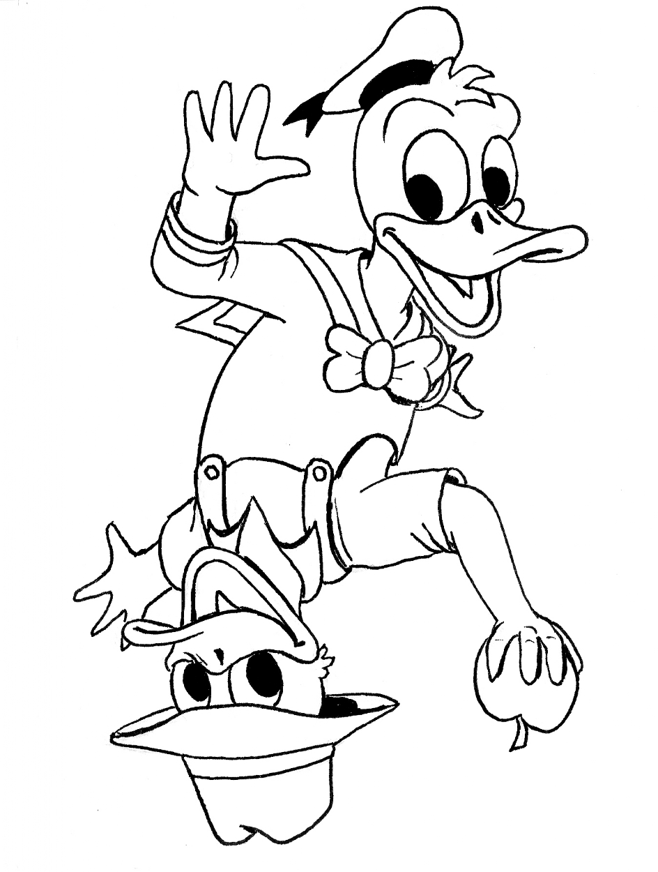 944x1250 Donald Duck Magic Kingdom, In Robert Baker's Disneyworld Cards