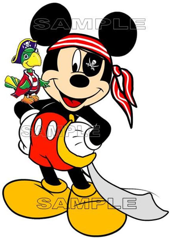 570x797 Disney World Disneyland Magic Kingdom Pirate Mickey Mouse Etsy
