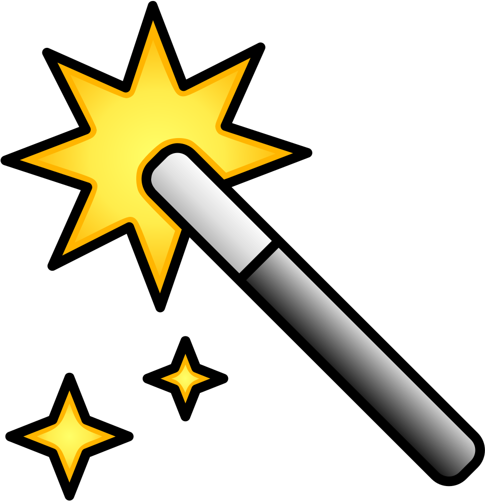 972x1005 Hd Magic Wand Icon Color Flipped