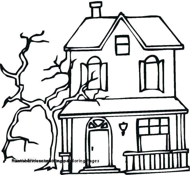 660x606 House Coloring Pages To Print Magic Tree House Coloring Pages