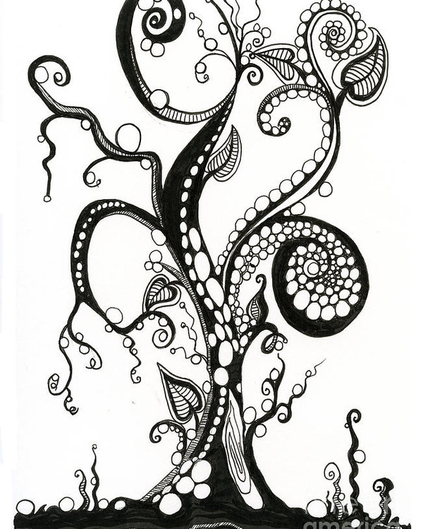 Magical Tree Drawing | Free download on ClipArtMag