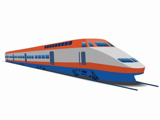 320x240 Illustration Of Train Vector Drawing