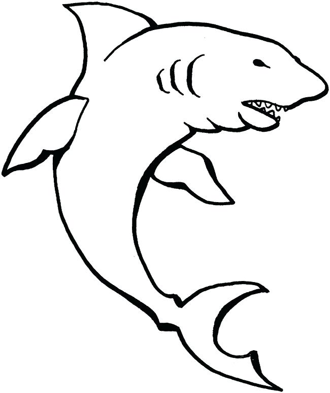 650x772 shark drawing template preschool shark paper template shark fin