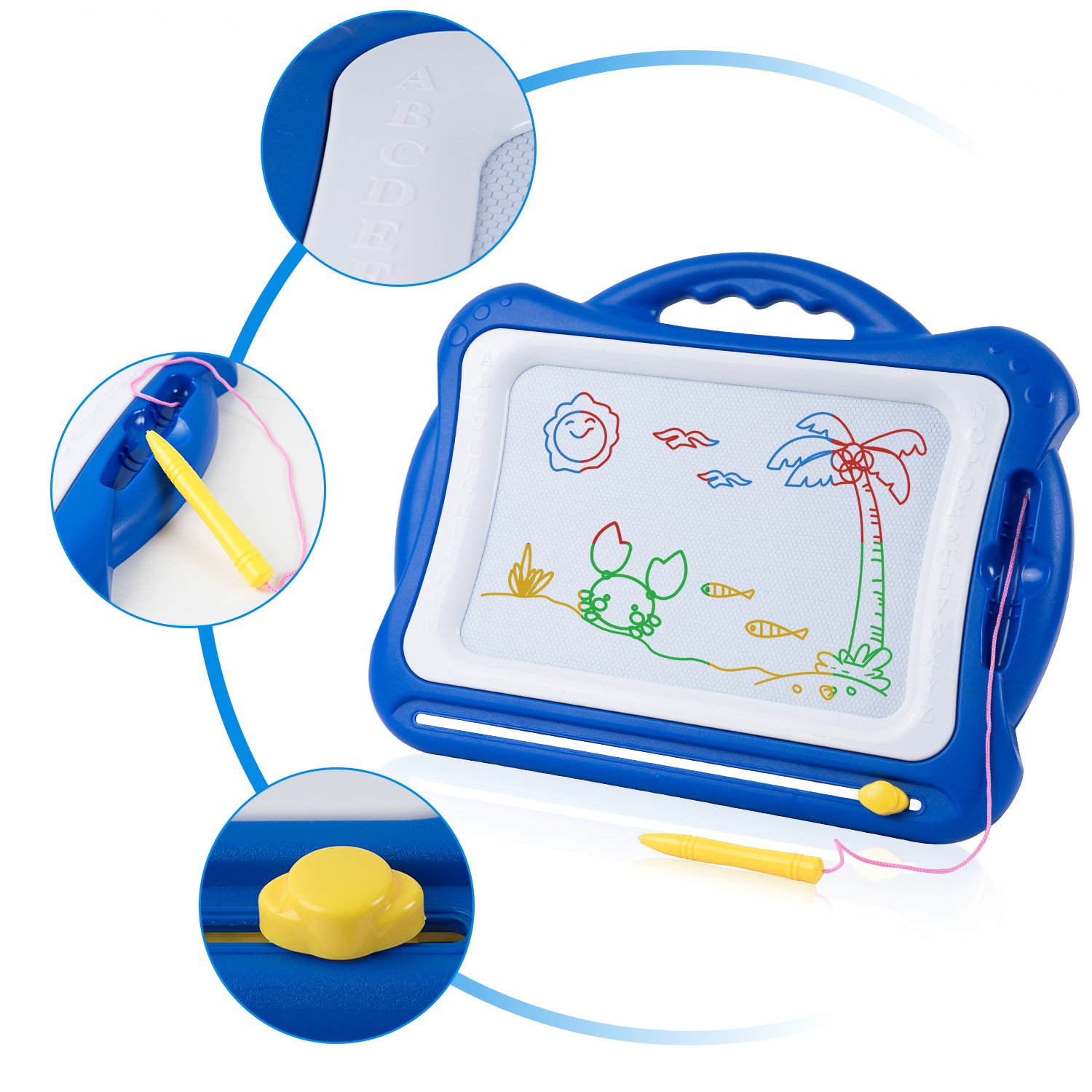 1500x1500 sgile magnetic drawing board toy, latest magna doodles