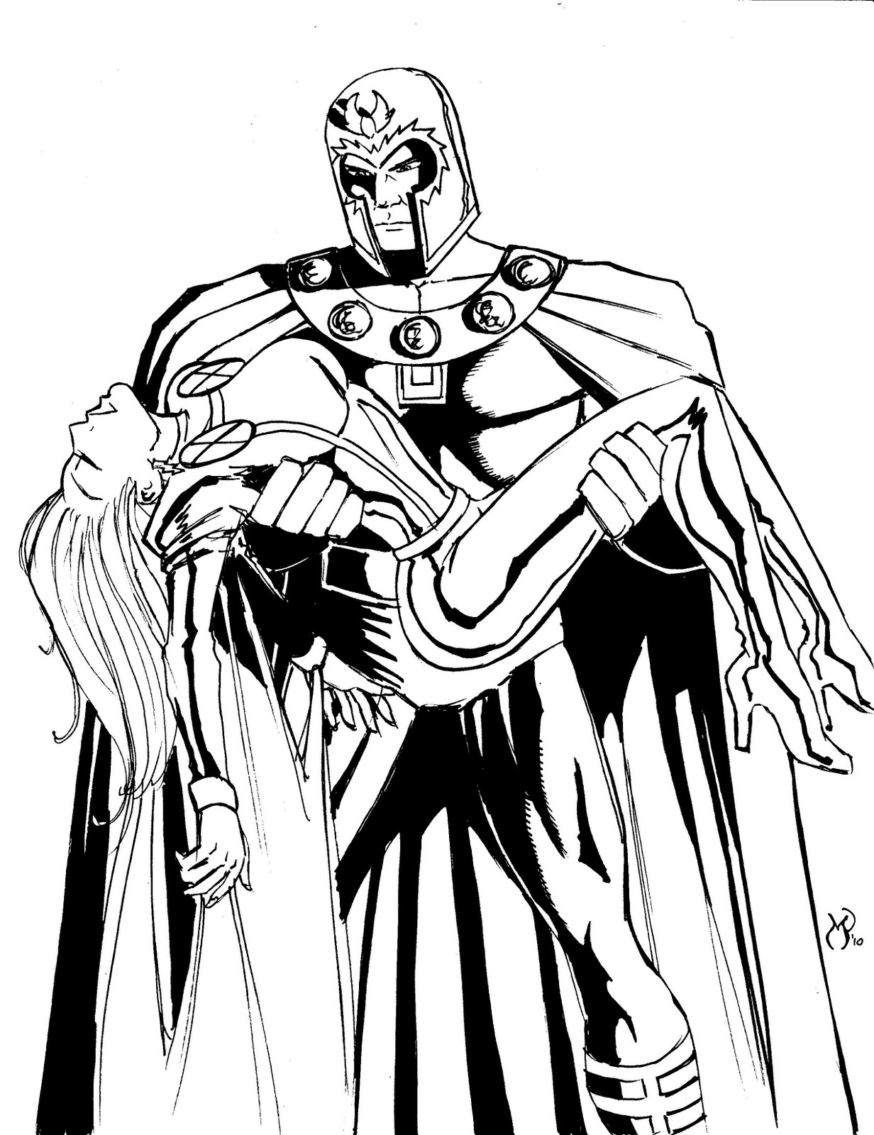 1232x1600 The Art Of Michael Powell Magneto And Storm