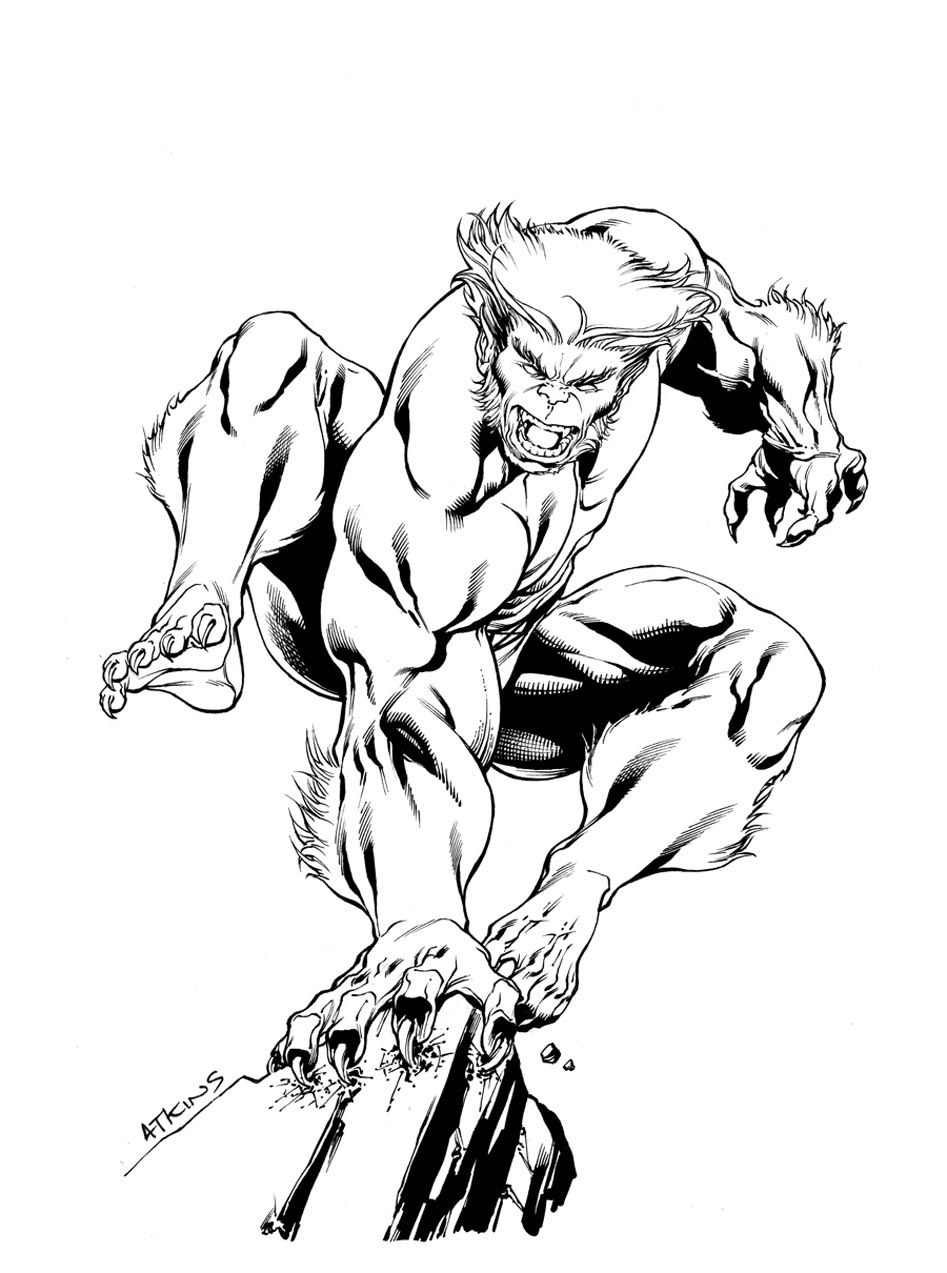 947x1273 X Men Comic Drawing Outlines